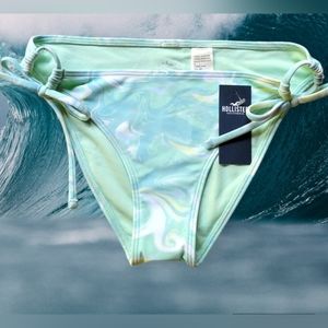 Hollister New XS Blue & Green Bikini Bottoms